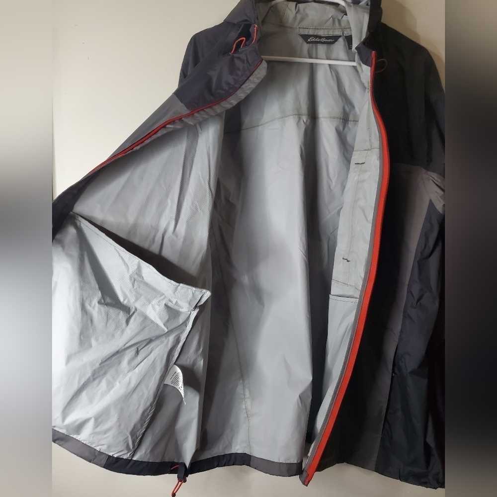 Eddie Bauer Mens Weatheredge Full Zip Jacket Taped Seams Size 2XL Outdoors Hike - Picture 7 of 15